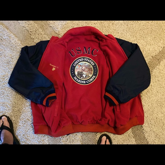 Other - USMC - REVERSIBLE JACKET! INCREDIBLE!
